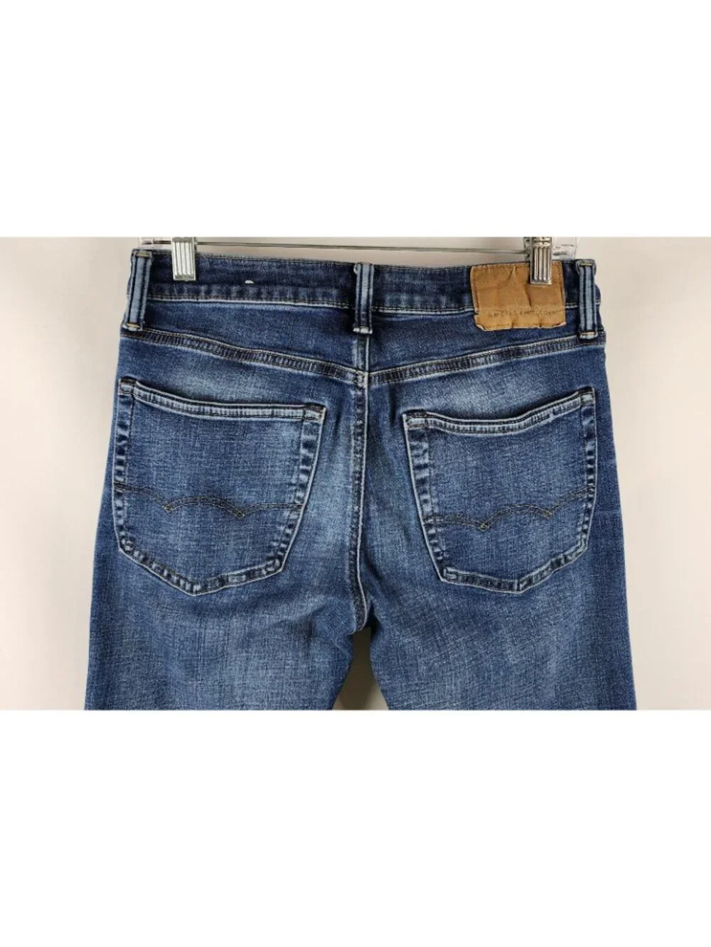 American Eagle Jeans Mens 29x32 Blue Airflex + Relaxed Straight Denim
